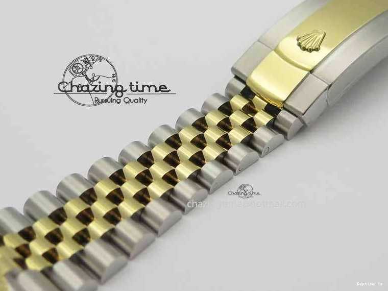 1222 Sleek DateJust II 41mm SS YG BP Maker Best Edition Silver Dial On Jubilee Bracelet A 3675